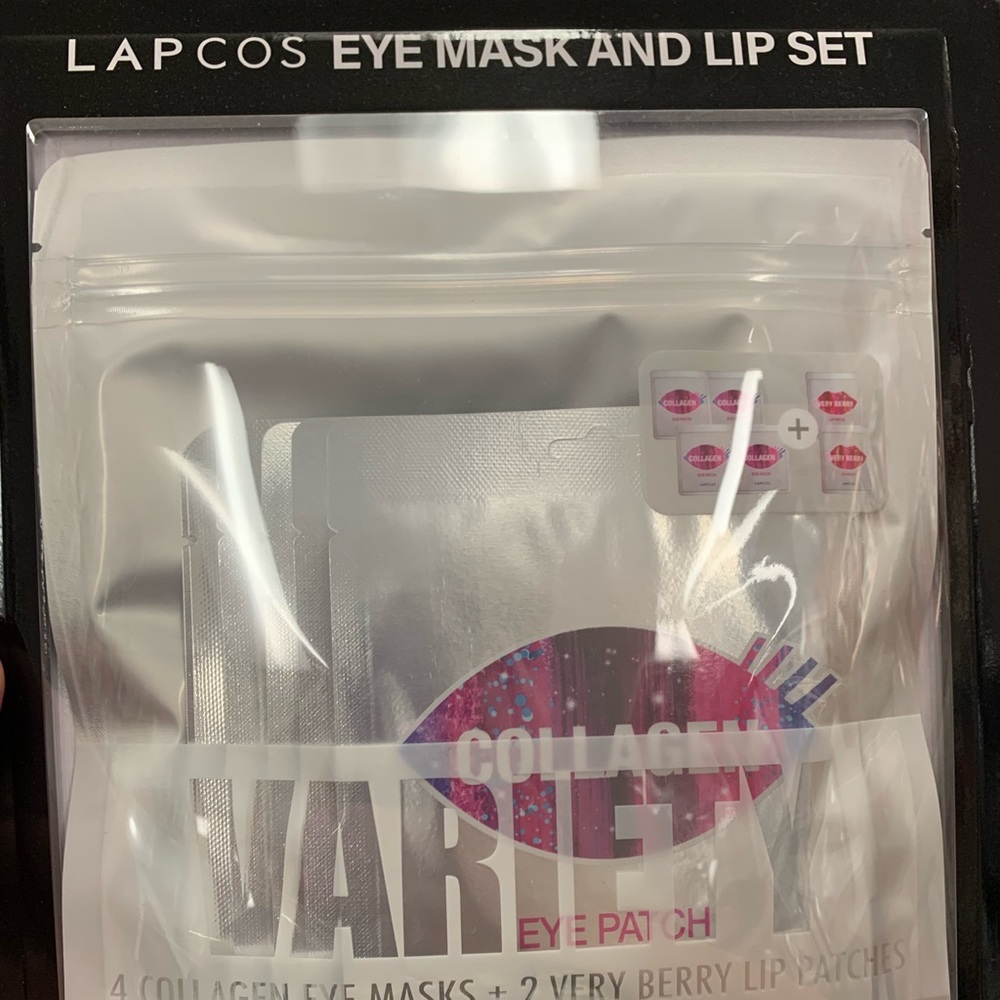 Lap Cos Eye and Lip Mask set